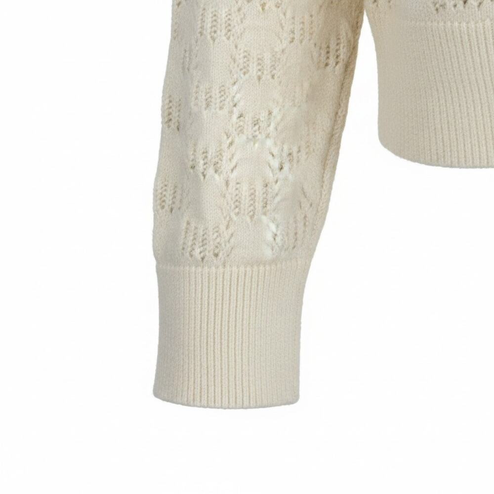 NWT Soya Concept Cream Long Sleeve Round Neck Long Sweater #1775 Size XL - Picture 5 of 13